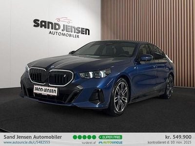 Blåmetal Brugt 2025 BMW i5 M Sport Sedan | 549.900 kr. (Super pris)