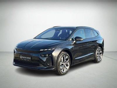 Sortmetal Ny 2025 Skoda Enyaq iV SportLine SUV | 384.900 kr. (Fair pris)