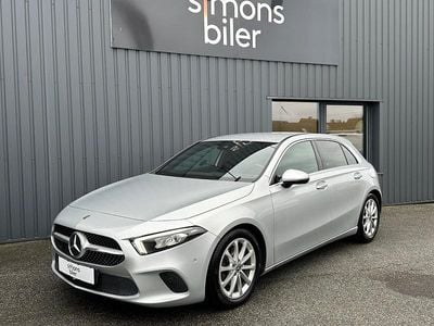 Sølvmetal Brugt 2019 Mercedes A180 Business Hatchback | 194.900 kr. (God pris)