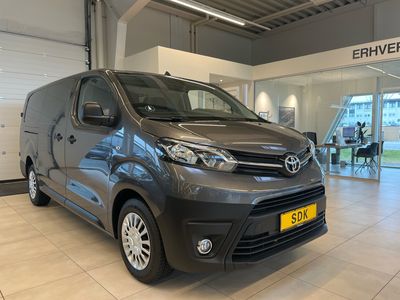 brugt Toyota Proace Long 2,0 D Comfort Master To skydedør 144HK Van 8g Aut.