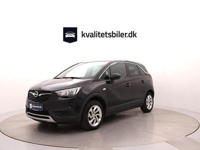 Brugt Opel Crossland X Innovation 110 HK (80 kW) 2018 Sortmetal SUV