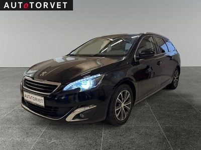 Sort Brugt 2017 Peugeot 308 Allure Sky Hatchback | 75.700 kr. (Super pris)