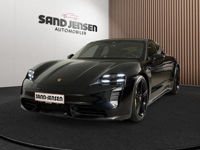Brugt Porsche Taycan Turbo S Performance Package 459 kW (625 HK) 2022 Sortmetal Sedan