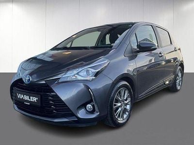 1g3 ash grey Brugt 2017 Toyota Yaris Hybrid H2 Hatchback | 89.800 kr. (Lidt for dyr)