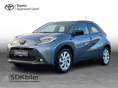 Celestite grey Brugt 2024 Toyota Aygo X Active SUV | 174.900 kr. (Dyr)
