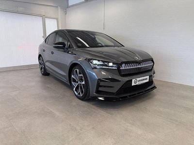 Brugt Skoda Enyaq iV RS 250 kW (340 HK) 2024 Koksmetal SUV