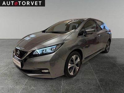 Gråmetal Brugt 2019 Nissan Leaf N-Connecta Hatchback | 89.700 kr. (Fair pris)