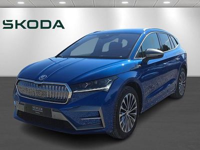 Blåmetal Brugt 2024 Skoda Enyaq iV LAURIN & KLEMENT SUV | 419.900 kr. (Dyr)