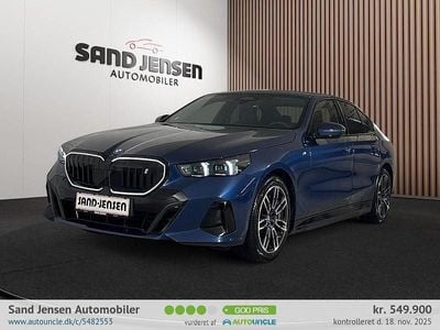 Blåmetal Brugt 2025 BMW i5 M Sport Sedan | 549.900 kr. (God pris)