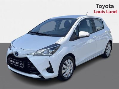 brugt Toyota Yaris Hybrid 1,5 Hybrid E-CVT 100HK 5d Trinl. Gear A+++