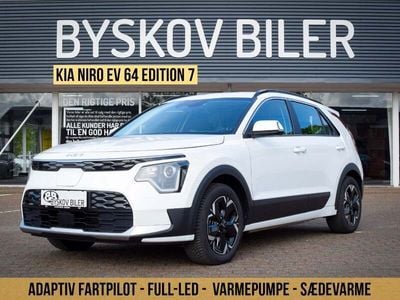 Hvid Brugt 2023 Kia e-Niro Edition 7 SUV | 227.995 kr.