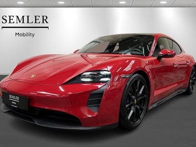 Rød Brugt 2023 Porsche Taycan Performance Package Stationcar | 479.900 kr.