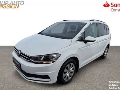 Hvid Brugt 2018 VW Touran Comfortline MPV | 149.900 kr. (God pris)