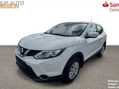 Hvid Brugt 2017 Nissan Qashqai Acenta SUV | 118.900 kr. (Super pris)