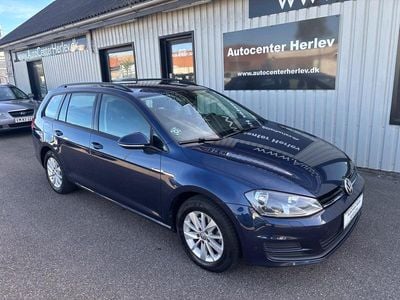 Mørkblåmetal Brugt 2013 VW Golf VII Trendline Stationcar | 84.900 kr. (Fair pris)