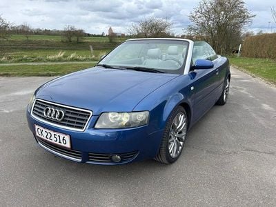 Blå Brugt 2002 Audi A4 Cabriolet Cabriolet | 64.900 kr. (Fair pris)