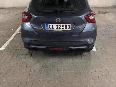 Grå Brugt 2019 Nissan Micra Acenta Hatchback | 77.300 kr. (Super pris)