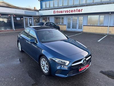 Blåmetal Brugt 2019 Mercedes A200 Progressive Sedan | 279.000 kr. (Lidt for dyr)