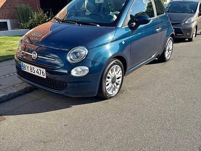 Brugt Fiat 500C 80 HK (58 kW) 2016 Blå Cabriolet