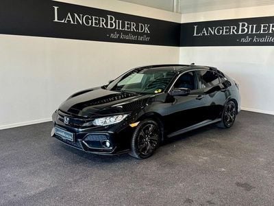 Sortmetal Brugt 2017 Honda Civic Elegance Hatchback | 139.500 kr. (Fair pris)