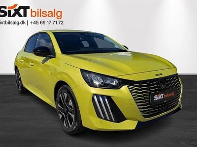 Gul Brugt 2023 Peugeot e-208 Style Hatchback | 164.900 kr. (Fair pris)
