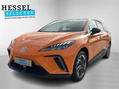 Fizzy orange Brugt 2023 MG MG4 EV Luxury Hatchback | 173.300 kr. (Fair pris)