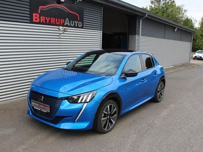 Blåmetal Brugt 2021 Peugeot e-208 GT Hatchback | 134.900 kr. (Fair pris)