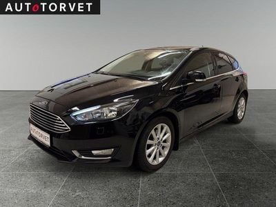 Sort Brugt 2016 Ford Focus Titanium Hatchback | 69.700 kr. (God pris)