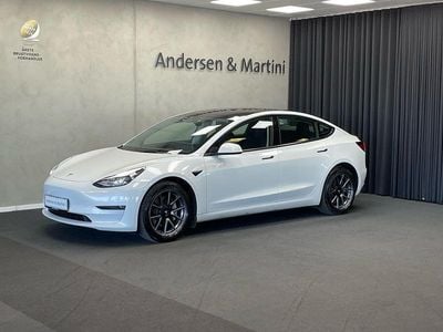 Hvidmetal Brugt 2021 Tesla Model 3 Long Range AWD Sedan | 219.600 kr. (Fair pris)