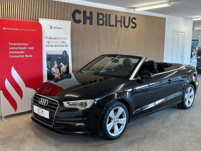 Sortmetal Brugt 2015 Audi A3 Cabriolet Ambition Cabriolet | 179.500 kr.