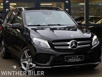 Brugt Mercedes GLE350 AMG line 258 HK (189 kW) 2016 Sortmetal Van