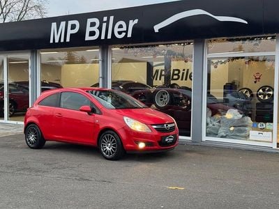 Rød Brugt 2010 Opel Corsa Enjoy Hatchback | 16.900 kr.