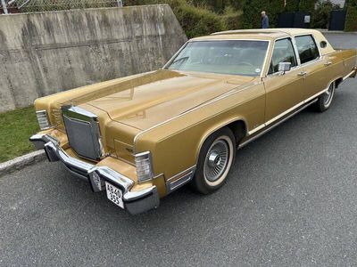 Guld Brugt 1978 Lincoln Town Car | 209.500 kr.
