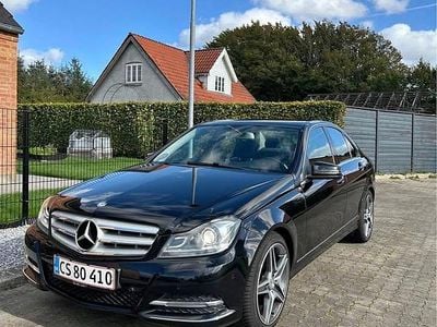 Sort Brugt 2014 Mercedes C180 Avantgarde Sedan | 104.900 kr. (God pris)