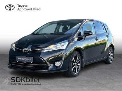 Sort met Brugt 2017 Toyota Verso Premium MPV | 159.900 kr. (Fair pris)