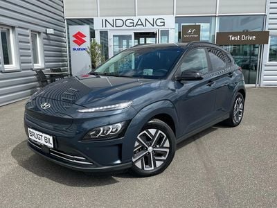 Teal metallic Brugt 2021 Hyundai Kona Advanced SUV | 189.900 kr. (Lidt for dyr)