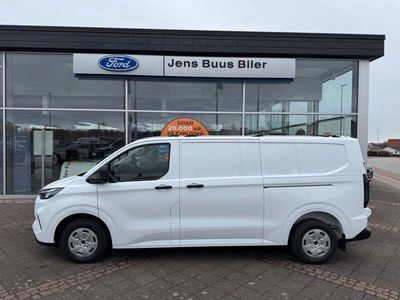 Hvid Ny 2025 Ford Transit Custom Trend Van | 284.900 kr.