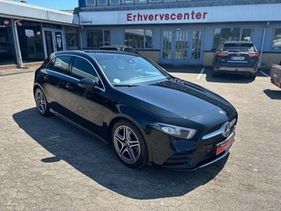 Sort Brugt 2020 Mercedes A200 AMG line Sedan | 279.000 kr. (Fair pris)