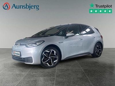 Silver metallic tungsten Brugt 2021 VW ID.3 Pro Hatchback | 194.500 kr. (Fair pris)
