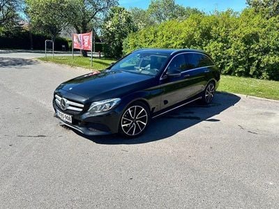 Sortmetal Brugt 2015 Mercedes C220 AMG line Stationcar | 169.900 kr. (God pris)