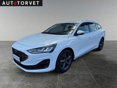 Hvid Brugt 2023 Ford Focus Titanium Stationcar | 159.700 kr.
