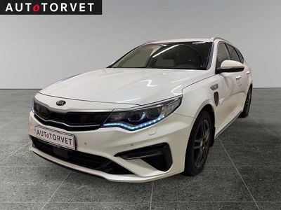 Brugt Kia Optima Advance 205 HK (150 kW) 2019 Hvid Stationcar