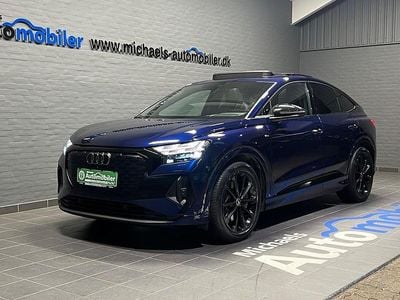 Blåmetal Brugt 2023 Audi Q4 Sportback e-tron S-Line SUV | 369.900 kr. (Dyr)