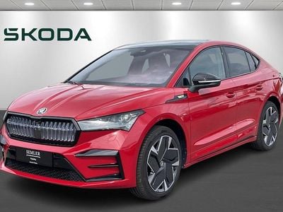 Rødmetal Brugt 2024 Skoda Enyaq iV RS SUV | 389.900 kr. (Fair pris)