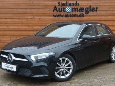 Sort Brugt 2018 Mercedes A200 Progressive Hatchback | 199.900 kr. (God pris)