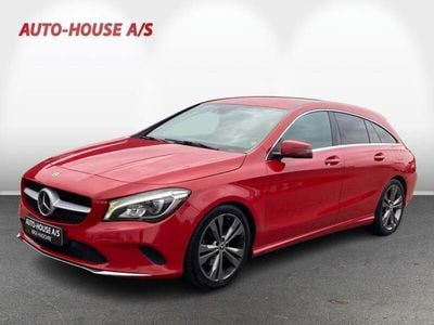 Rød Brugt 2017 Mercedes CLA200 Shooting Brake Stationcar | 199.990 kr. (Fair pris)