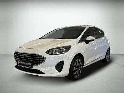 Hvid Brugt 2022 Ford Fiesta Titanium Hatchback | 159.900 kr. (Fair pris)