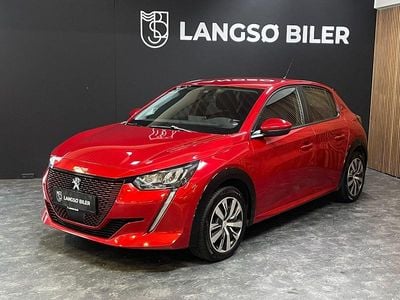 Rødmetal Brugt 2021 Peugeot e-208 Active Hatchback | 116.500 kr. (Fair pris)