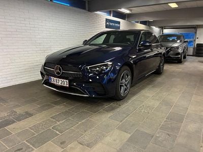 Blåmetal Brugt 2020 Mercedes E300 AMG line Sedan | 439.900 kr. (Lidt for dyr)