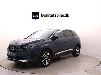 Blåmetal Brugt 2021 Peugeot 5008 Allure SUV | 279.900 kr. (Lidt for dyr)
